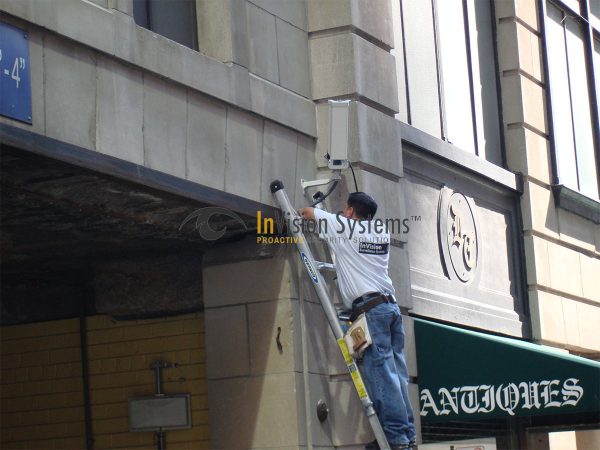 commercial security system installation - InVision Systems