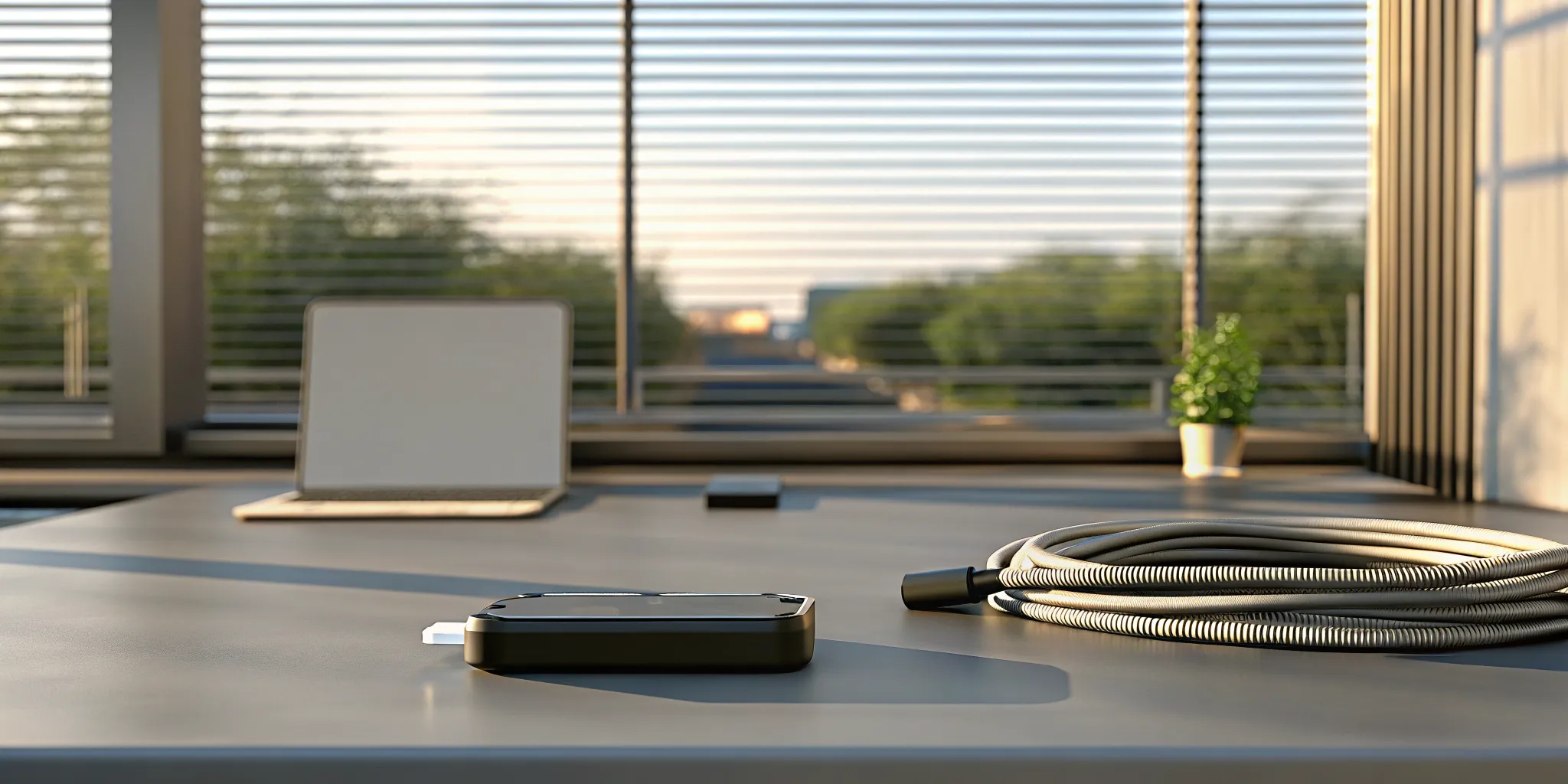 A construction equipment tracking device for GPS monitoring and security.